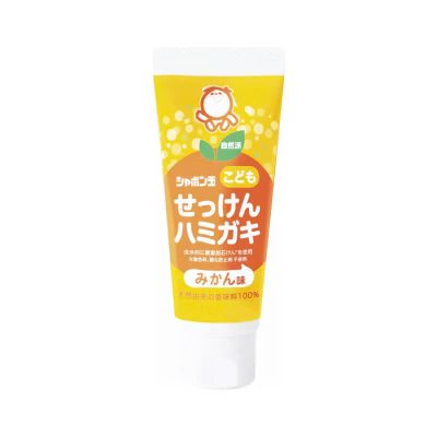 Kem đánh răng cho bé Shabondama hương quýt 50g