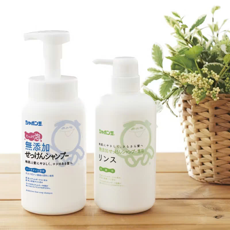 Dầu Gội Không Chứa Chất Phụ Gia Shabondama Dạng Bọt 520mL - Hình ảnh 4